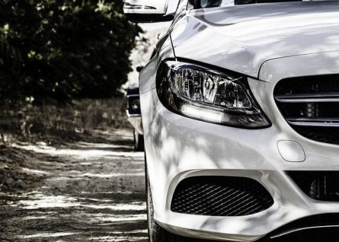 Airport Transfer Car white Mercedes E Class